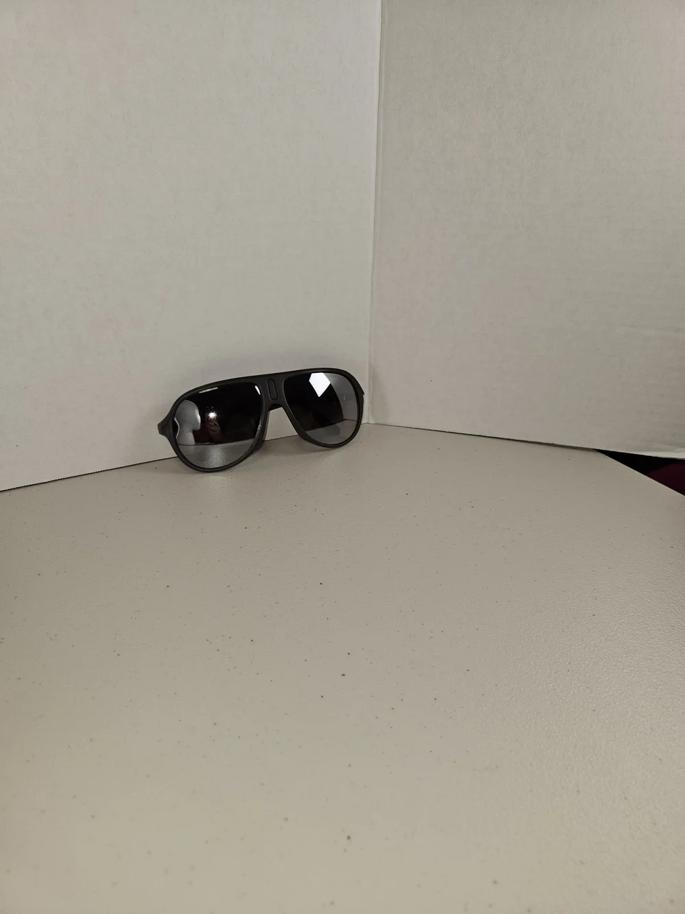 Vintage ABC Sports Men's Dark Brown Gradient Aviator Sunglasses